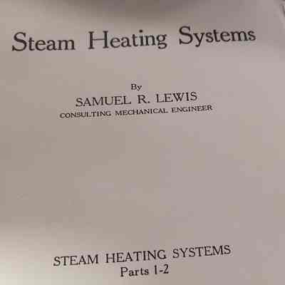 Steam heating systems. Parts 1-2.