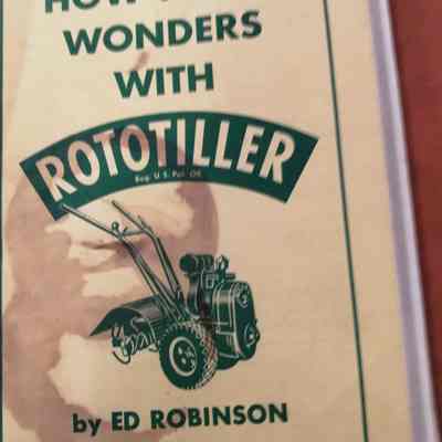 How to do wonders with Rototiller