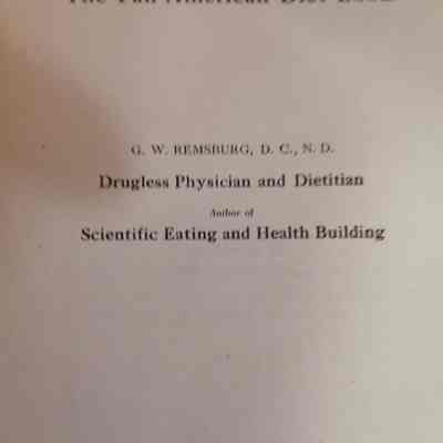 Pan American diet book
