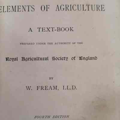 Elements of Agriculture.