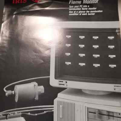 PC combustion flame monitor