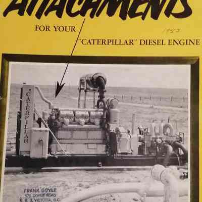 Attachments for your "Caterpillar" diesel engine