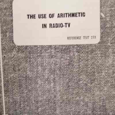 Use of arithmetic in radio-tv