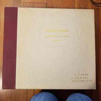 Mendelssohn: Symphony No.3 In A Minor ("Scotch") Op. 56 - José Iturbi And The Rochester Philharmonic Orchestra - 1940 - Victor M-699 - Victoria High School (2021)
