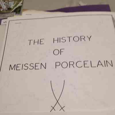 History of Meissen porcelain