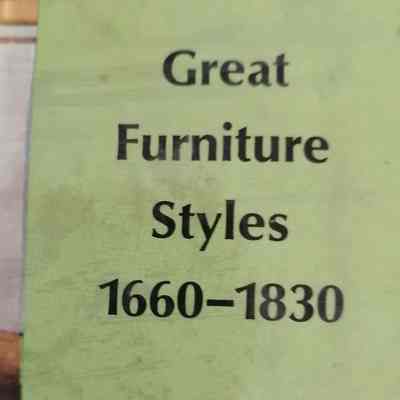 Great furniture styles, 1660-1830