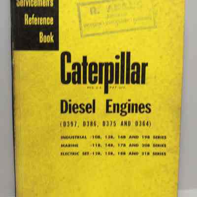 Caterpillar diesel engines. (D397, D386, D375, D364)