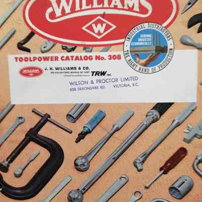 Williams toolpower catalog No. 308