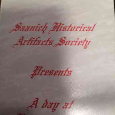 Saanich Historical Artifacts Society presents A day at Heritage Acres. Video.