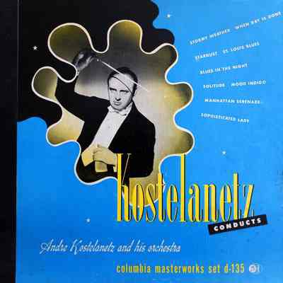 Album - 78rpm Record, Shellac - Kostelanetz Conducts - Andre Kostelanetz - 1945 - Columbia D-135 - The Old Attic (2015)