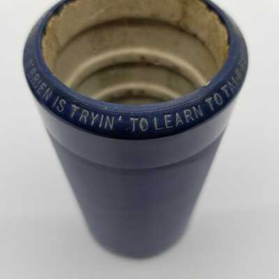 Cylinder Record, Bakelite - O'Brian is Trying to Learn to Talk Hawaiian - Ada Jones - 1917 - Edison 3037 - Senkler Estate Collection