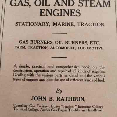 Practical hand book of gas, oil and stream engines, stationary, marine, traction, gas burners, oil burners, etc., farm, traction, automobile, locomotive.