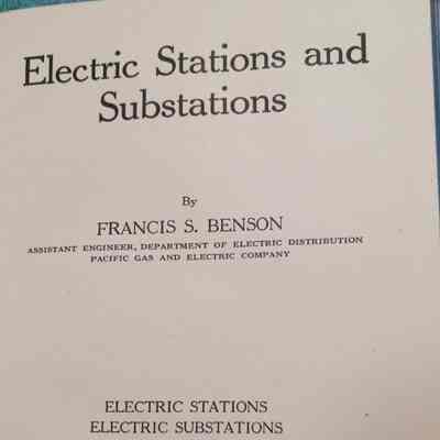 Electric stations and substations