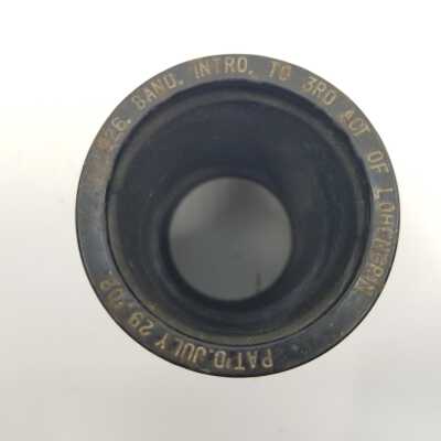 Cylinder Record, Bakelite - Intro To 3rd Act Of Lohengrin - Columbia Band - 1908 - Indestructible Record 926