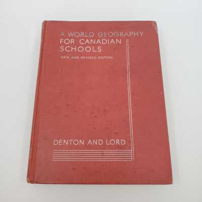 Social Studies - A World Geography For Canadian Schools