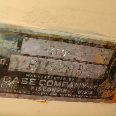 Tractor - J.I. Case, Model 310, Year 1956