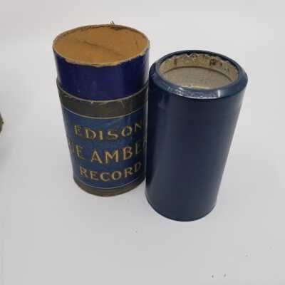 Cylinder Record, Bakelite - Characteristic Negro Melody - Peerless Quartette - 1913 - Edison 1876