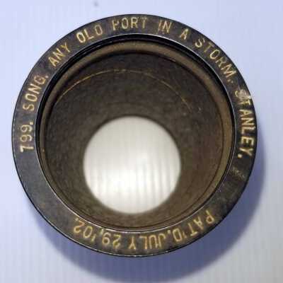 Cylinder Record, Bakelite - Any Old Port In A Storm - Frank Stanley - 1908 - Indestructible 799 - Pop