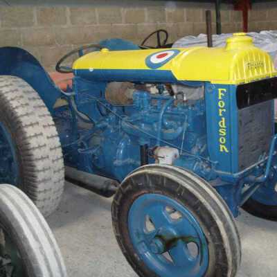 Fordson Model N: WW2 RAF aircraft towing tractor
