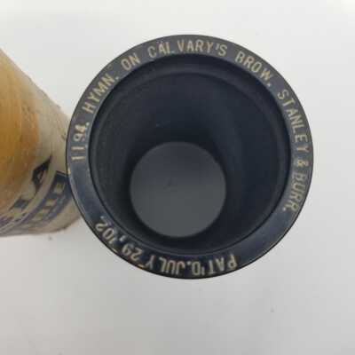 Cylinder Record, Bakelite - On Calvary's Brow - Stanley & Burr - 1909 - Indestructible Record 1194