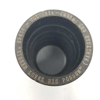 Cylinder Record, Wax - N****r Loves His Possum - Byron G. Harlan - 1905 - Columbia 32848