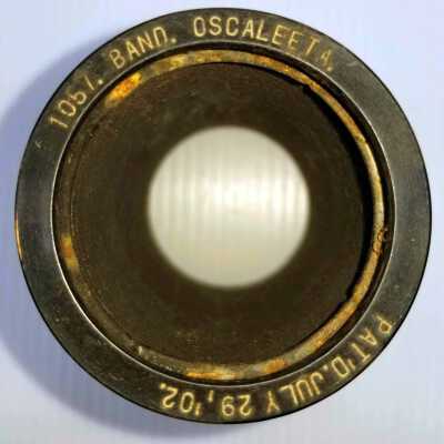 Cylinder Record, Bakelite - Oscaleeta - Indestructible Orchestra - 1909 - Indestructible 1057