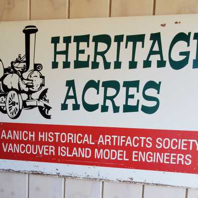 Heritage Acres Original Road Sign