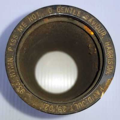 Cylinder Record, Bakelite - Pass Me Not, O Gentle Saviour - James F. Harrison - 1908 - Indestructible 933 - Religious