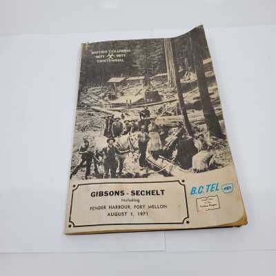 Telephone Directory, Gibson-Sechelt, 1971