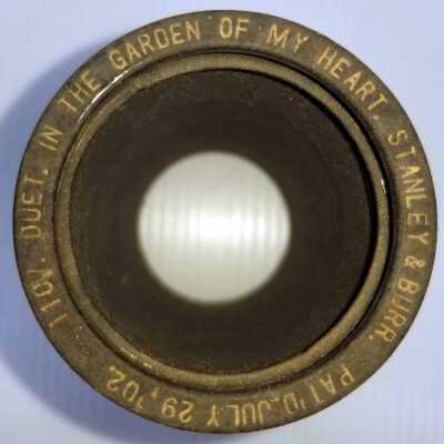 Cylinder Record, Bakelite - In The Garden Of My Heart - Frank C. Stanley & Henry Burr - 1909 - Indestructible 1107