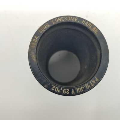 Cylinder Record, Bakelite - Lonesome - Byron G. Harlan - 1909 - Indestructible Record 1184