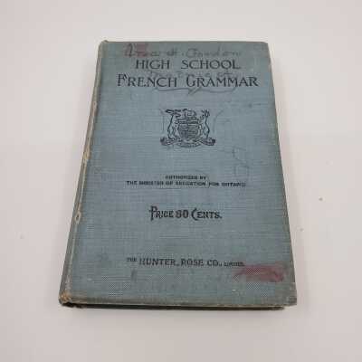 French - High School French Grammar