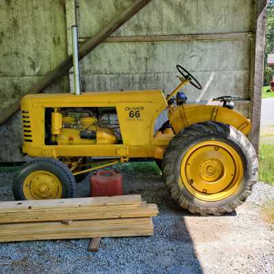 Tractor - Oliver, Model 66 Industrial, Year 1954