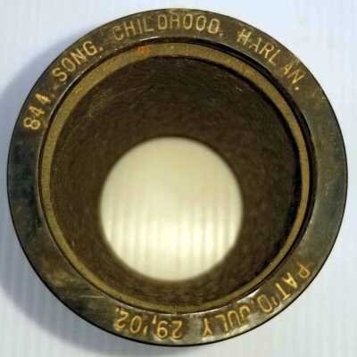 Cylinder Record, Bakelite - Childhood - Byron G. Harlan - 1908 - Indestructible 844