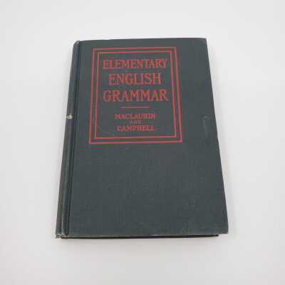 English, Grammer - Elementary English Grammar