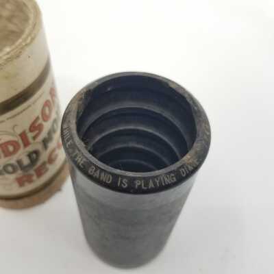 Cylinder Record, Wax - While The Band Is Playing Dixie - Harry MacDonough - 1902 - Edison 7744