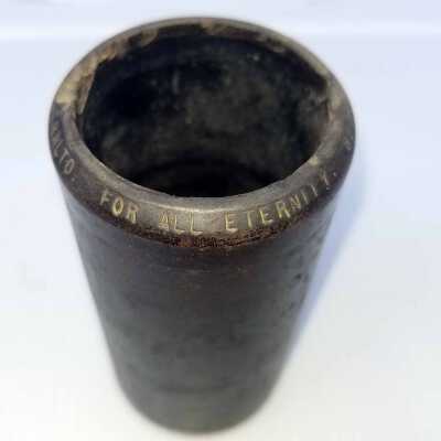 Cylinder Record, Wax - For All Of Eternity - Mary Porter Mitchell - 1906 - Edison 8224