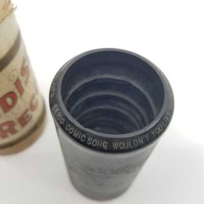 Cylinder Record, Wax - Serio-Comic Song. Wouldn't You Like To Have Me For A Sweetheart - Ada Jones - 1907 - Edison 9706