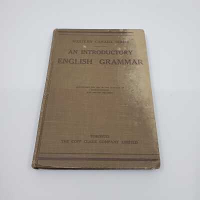 English, Grammar - An Introductory English Grammar