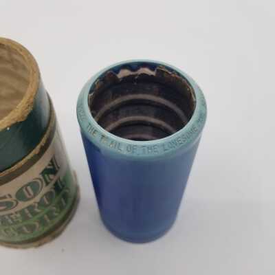 Cylinder Record, Bakelite - The Trail of the Lonesome Pine - Medley Two-Step Band - 1913 - Edison 1939