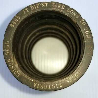 Cylinder Record, Wax - It Didn't Take Long To Come Off - Victoria Lawrence - 1907 - Edison Bell 6665 - Pop