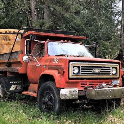 Vehicle - Chevrolet dump truck (airport)