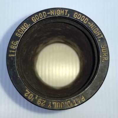 Cylinder Record, Bakelite - Good-Night, Little Girl, Good-Night - Henry Burr - 1910 - Indestructible Record: 3052; Columbia 1186 - Pop