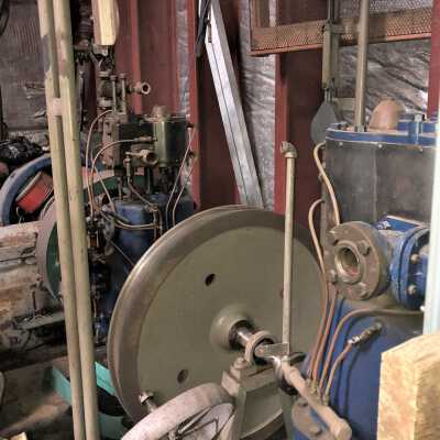 Engine - Sissons (pair) Custom built Vertical slide valve plus vertical piston valve coupled to brake test stand