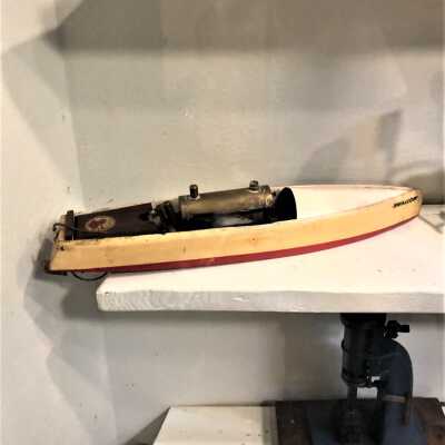 Boman Swallow model steam speed boat