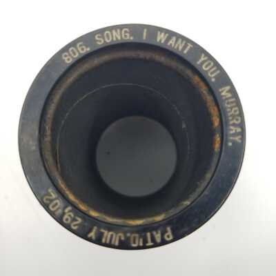 Cylinder Record, Bakelite - I Want You - Billy Murray - 1908 - Indestructible 806