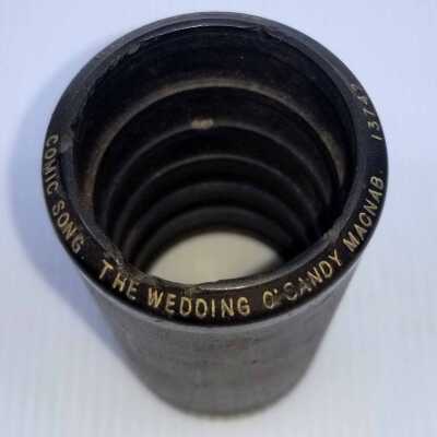 Cylinder Record, Wax - The Wedding O'Sandy MacNab - Harry Lauder - 1908 - Edison 13742 - Vaudeville