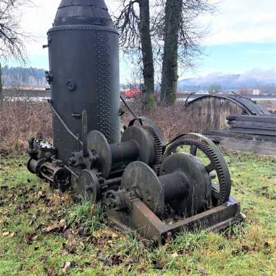 Donkey - Washington Iron Works 1913, unrestored, "42126 W.P.170 p.s.i.