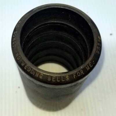 Cylinder Record, Wax - No Wedding Bells For Me - Bob Roberts - 1907 - Edison 9538