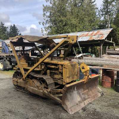 D4Catepillar bulldozer 193? US Army South Pacific